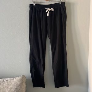 American Giant Linen Blend Pants in Black